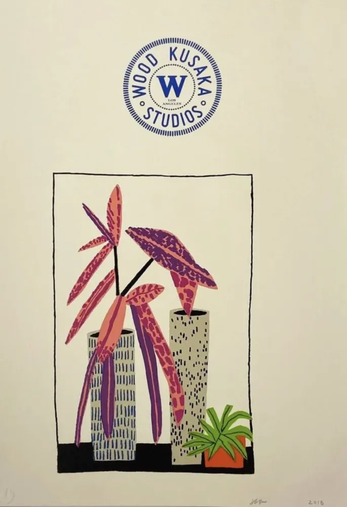 Литография Wood - Notepad Doodle 3 (State II)