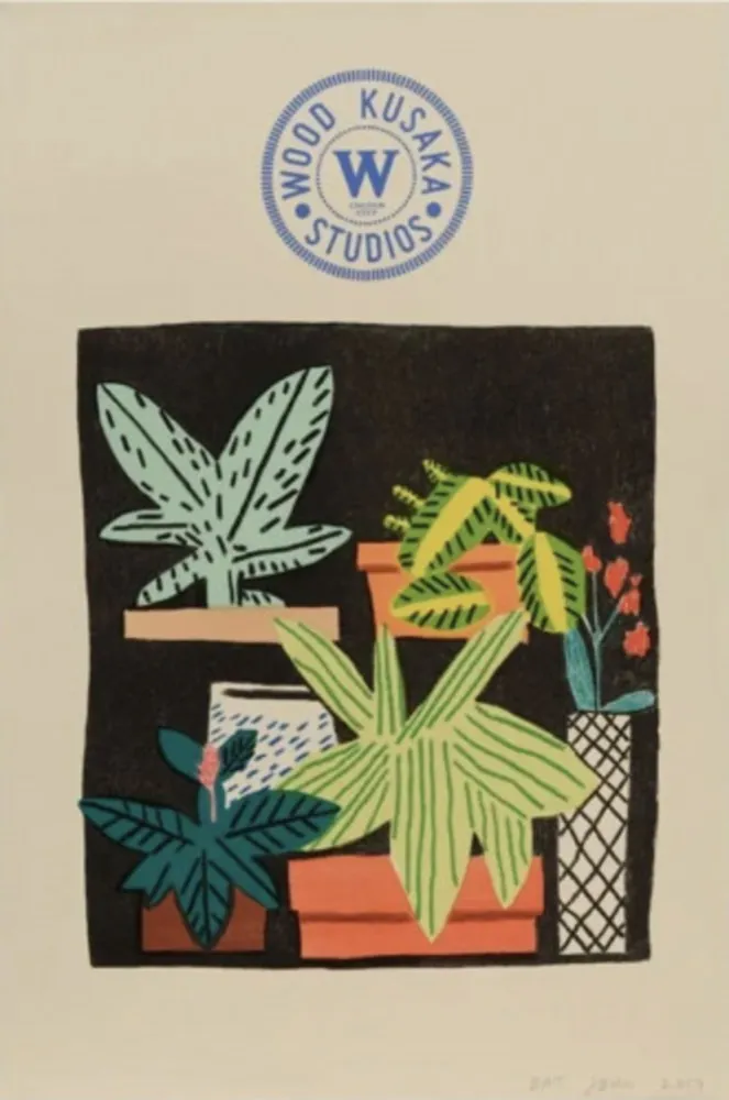 Литография Wood - Notepad Doodle (state II)