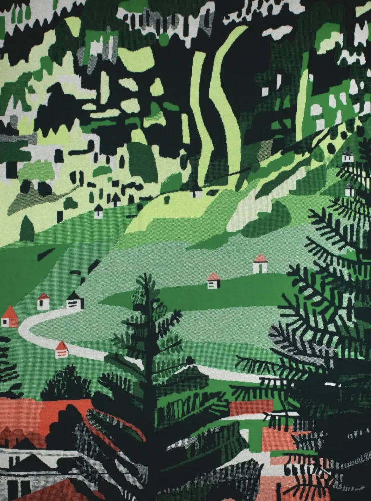 Многоэкземплярное Произведение Wood - Untitled (forest scene)