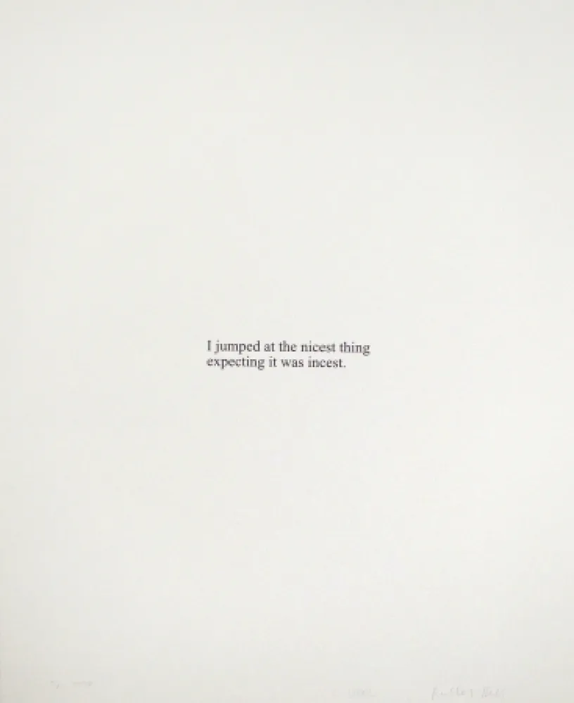 Сериграфия Wool - I Jumped A