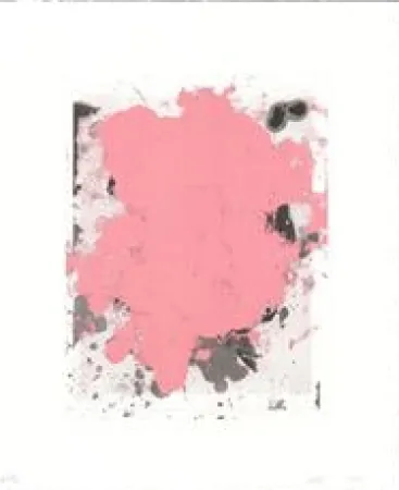 Литография Wool - Portrait (red)