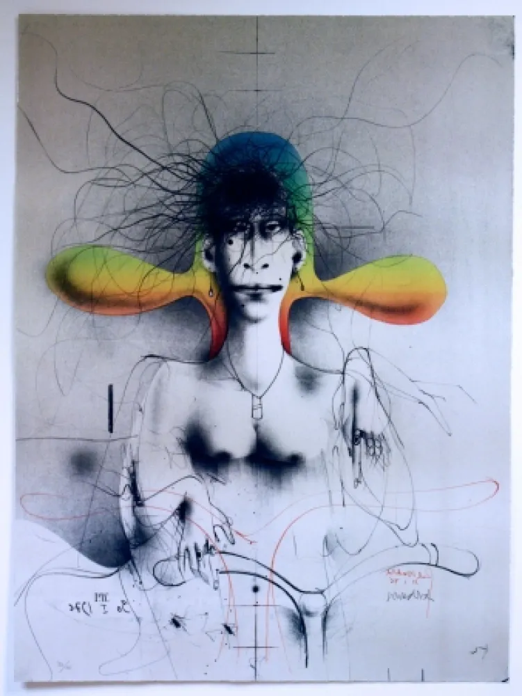 Литография Wunderlich - Easy Rider