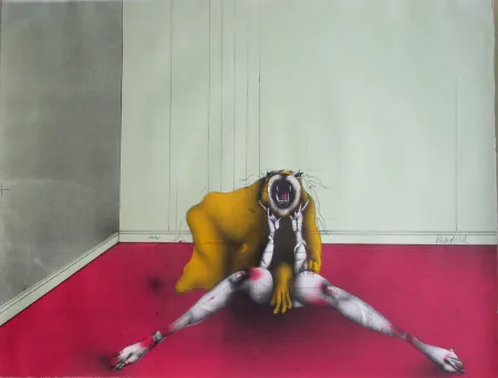 Литография Wunderlich - La Belle et la Bete