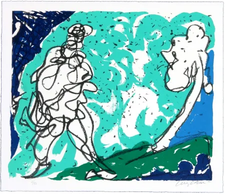 Литография Wyckaert - Epistle to the earl of Burlington 10