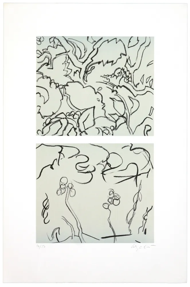 Литография Wyckaert - Pour 