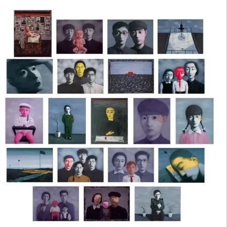 Литография Xiaogang - The Storyteller's Enchantments (Portfolio of 20)