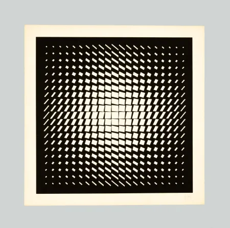 Сериграфия Yvaral - Composition