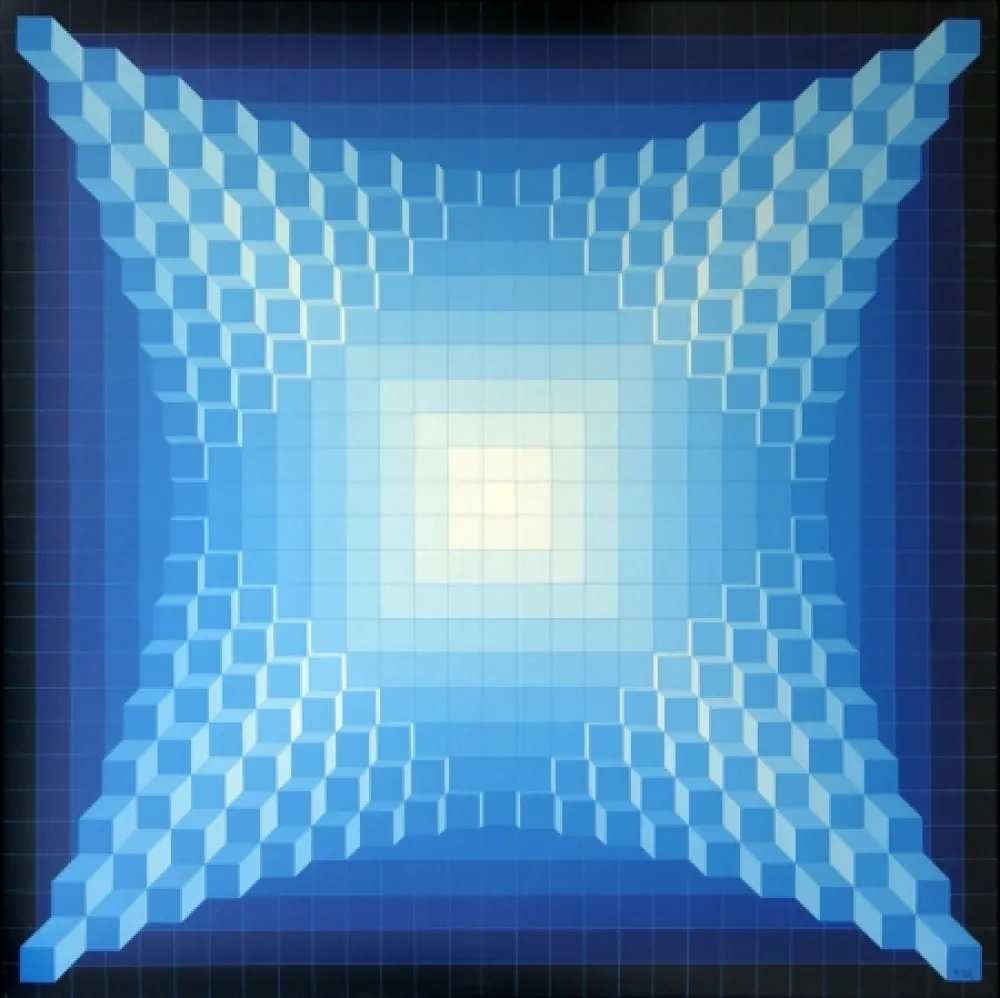 Нет Никаких Технических Yvaral - Structure Cubique Quadri B