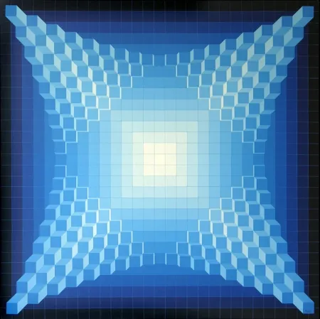 Нет Никаких Технических Yvaral - Structure Cubique Quadri B