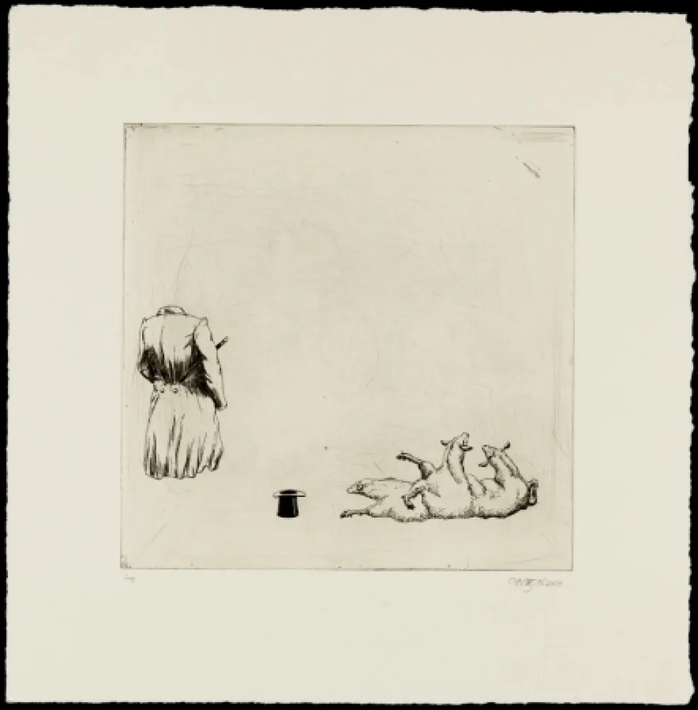 Офорт Zaare-Nahandi - Sans titre