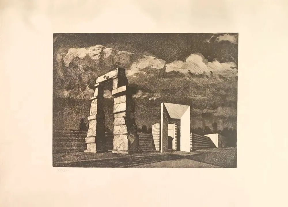 Офорт Zamboni - Senza titolo