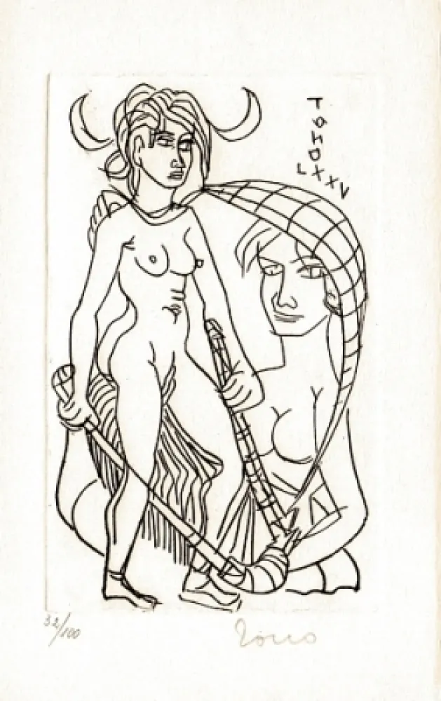 Иллюстрированная Книга Zancanaro - Nel segno del pavone e altri racconti