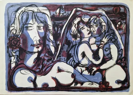 Литография Zancanaro - Selinus