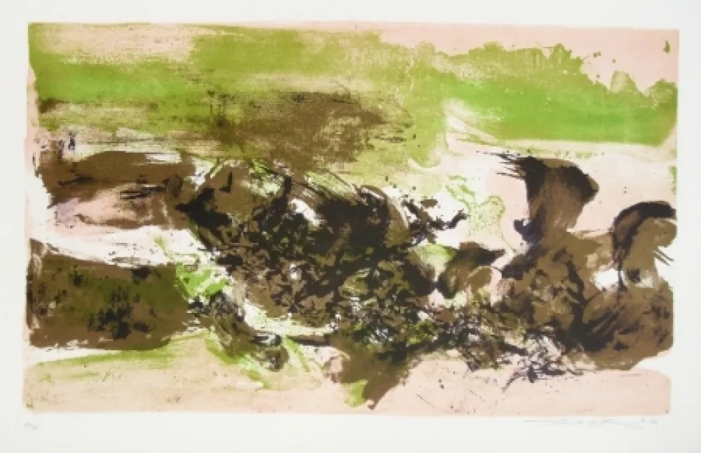 Литография Zao - A la gloire de l'image 271