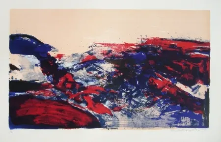 Литография Zao - A la gloire de l'image 274