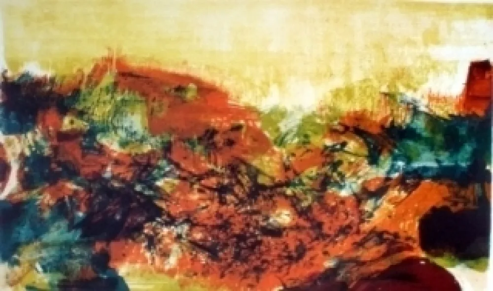 Литография Zao - A la gloire de l'image 278