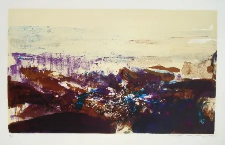 Литография Zao - A la gloire de l'image 279