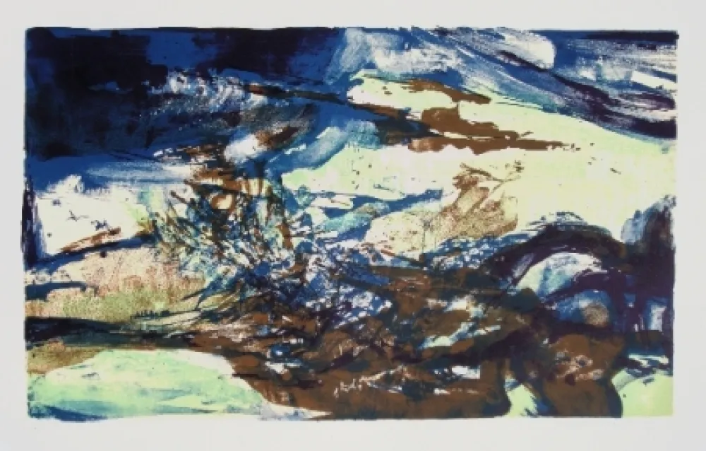 Литография Zao - A la gloire de l'image 281