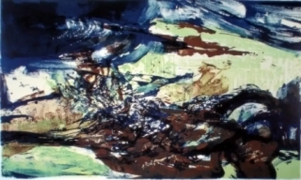 Литография Zao - A la gloire de l'image 281