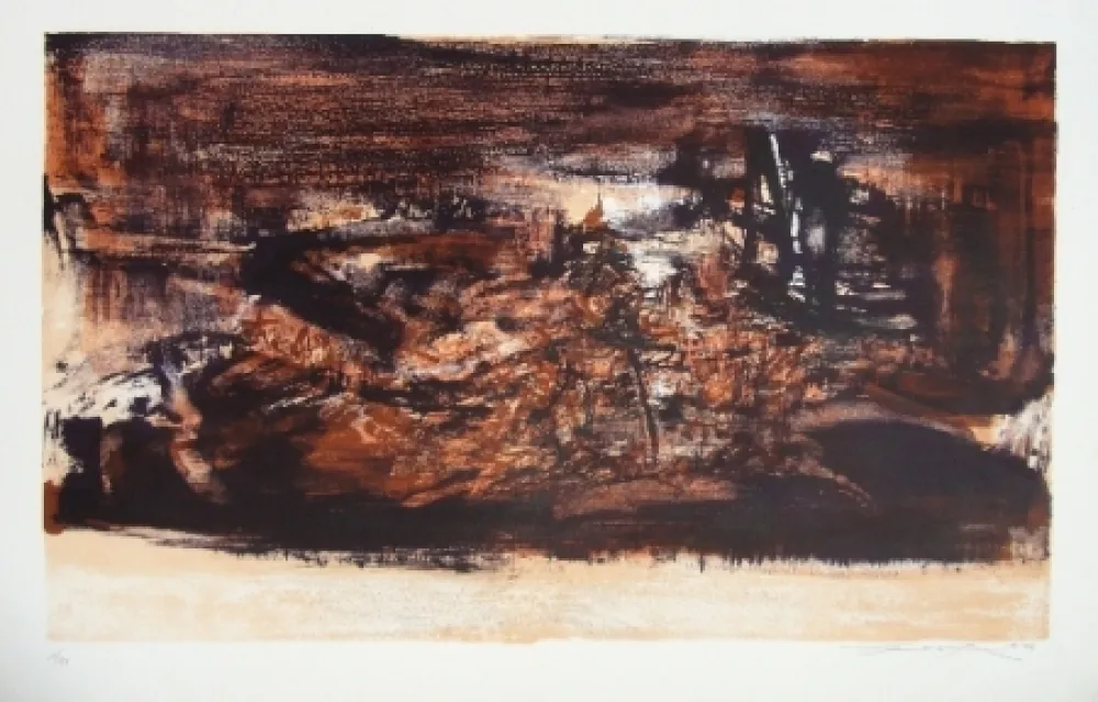 Литография Zao - A la gloire de l'image 282