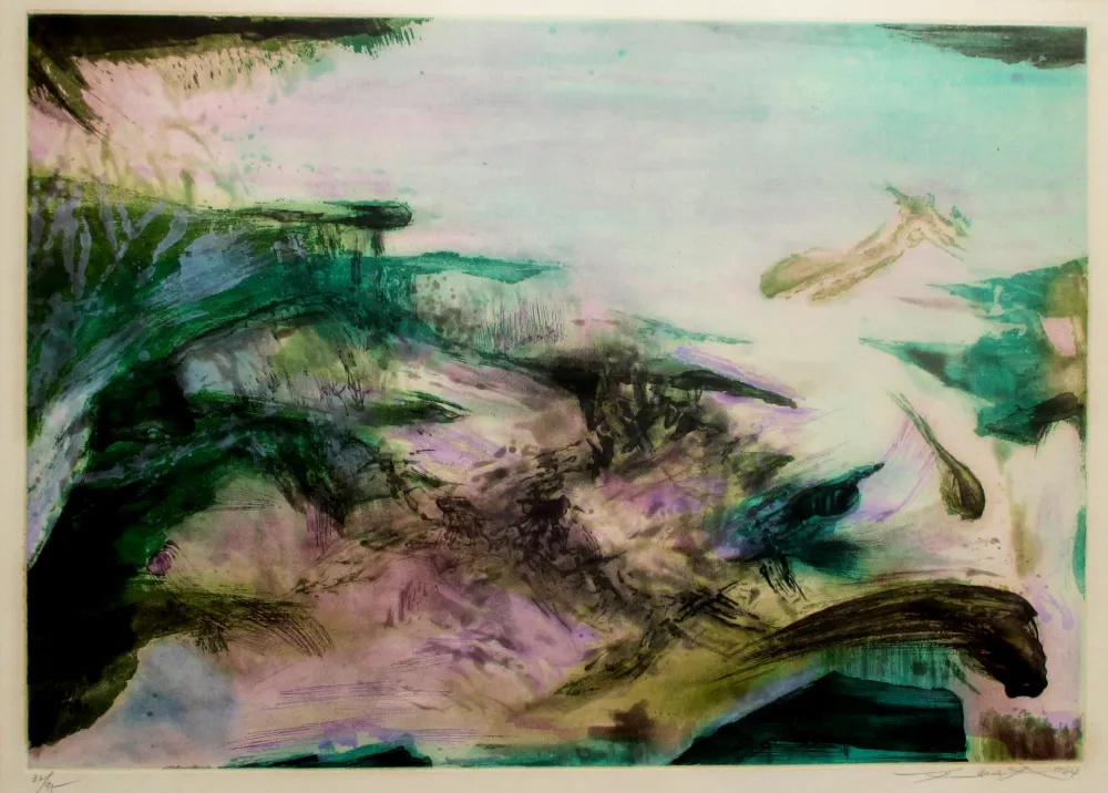 Акватинта Zao - Aquatint 252
