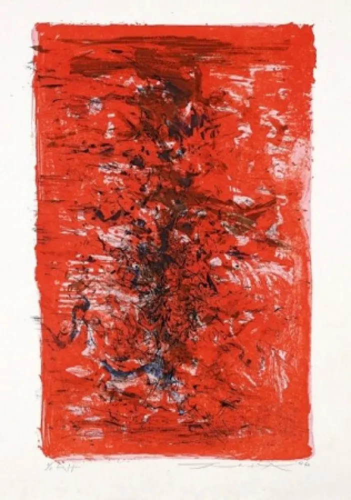 Литография Zao - Composition 124