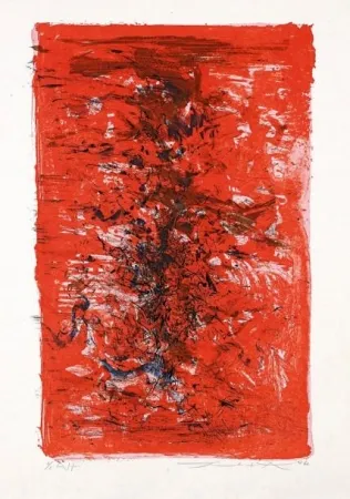 Литография Zao - Composition 124