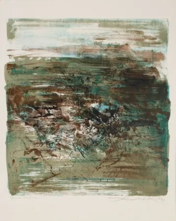 Литография Zao - Composition 1961