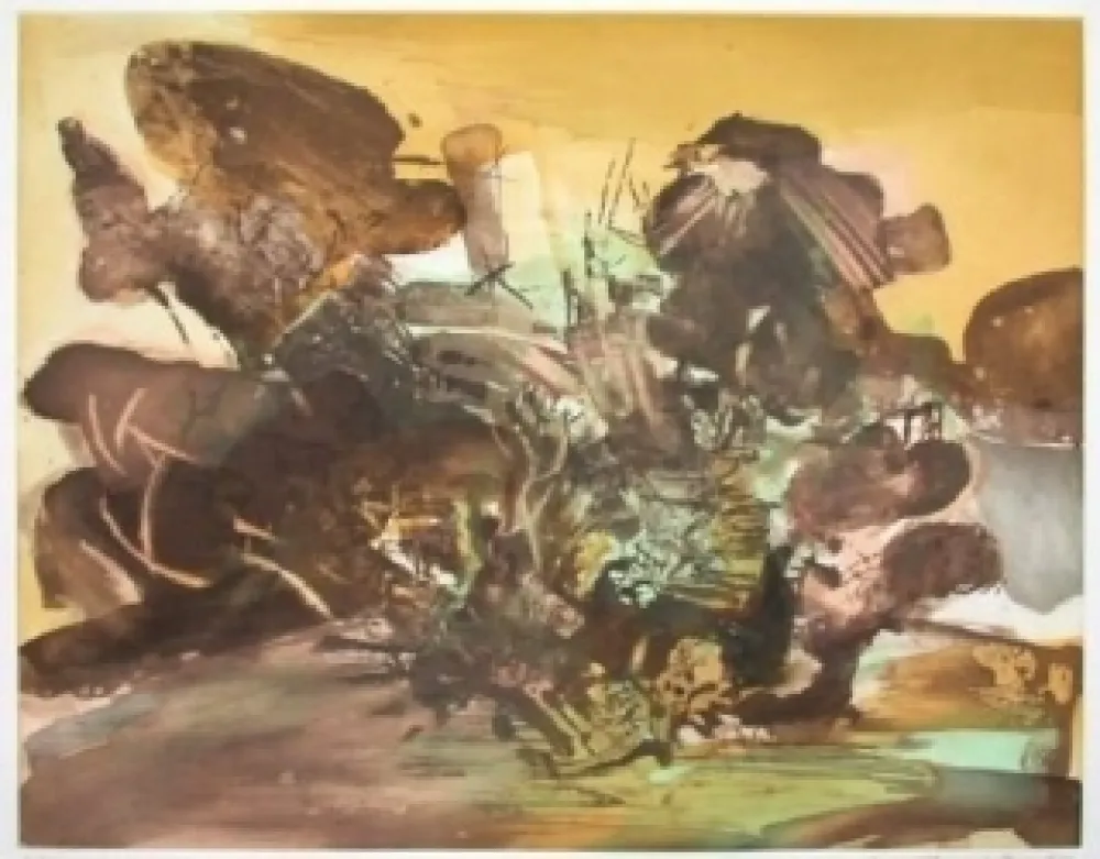 Офорт И Аквитанта Zao - Composition 262