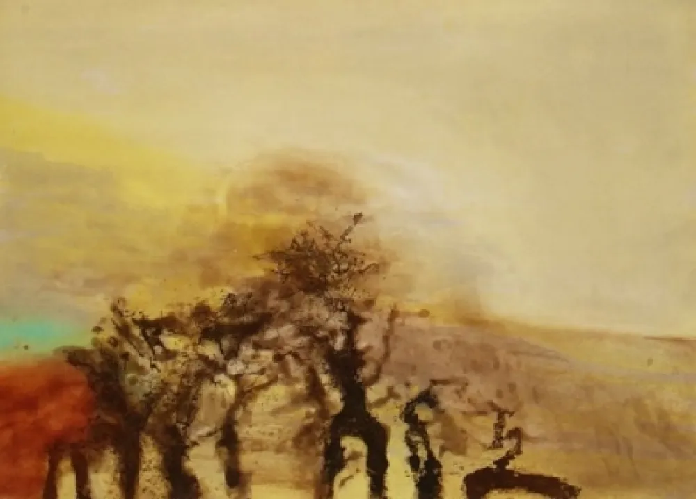 Офорт И Аквитанта Zao - Composition 339