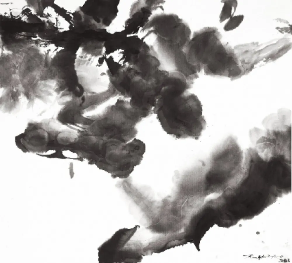 Офорт И Аквитанта Zao - Composition sans titre 2