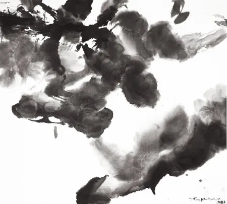 Офорт И Аквитанта Zao - Composition sans titre 2