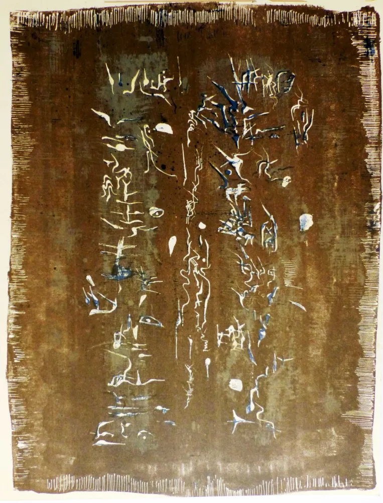 Литография Zao - ECRITURE PLASTIQUE