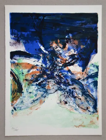 Литография Zao - Hommage à San Lazzaro