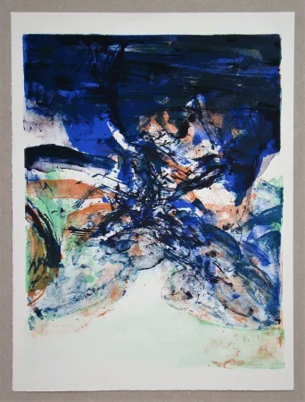 Литография Zao - Hommage à San Lazzaro