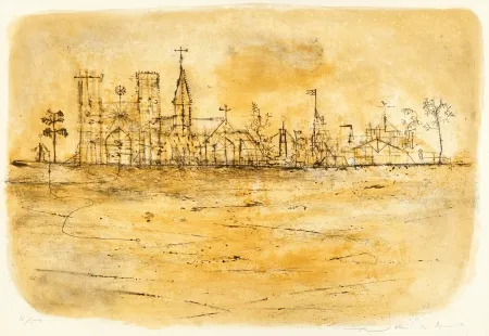 Литография Zao - LA CATHEDRALE