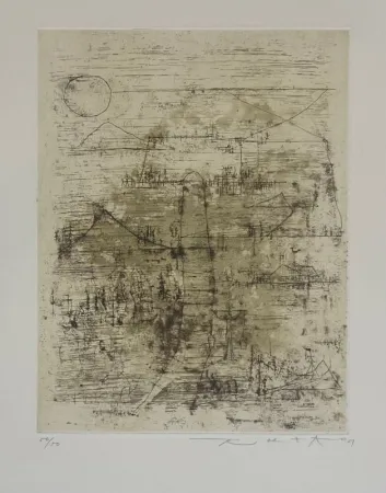 Офорт Zao - L'Escalier 