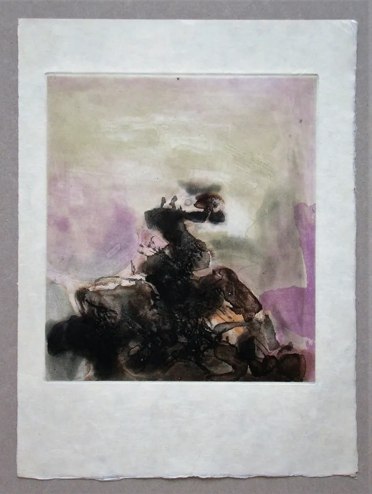 Офорт Zao - L'Étang