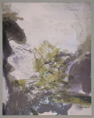 Литография Zao - Lithographie pour XXe Siècle