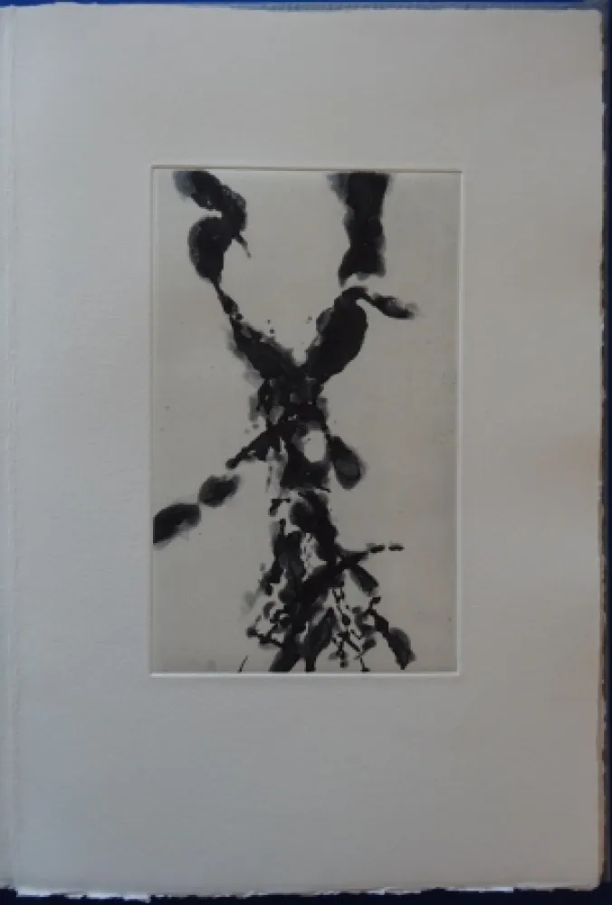 Офорт Zao - Rompre le cri (2 etchings)
