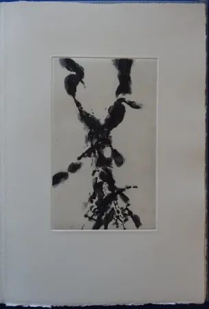 Офорт Zao - Rompre le cri (2 etchings)