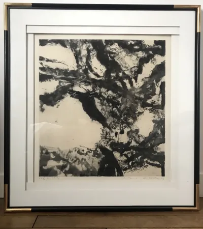 Офорт И Аквитанта Zao - Sans titre (Agerup 360)