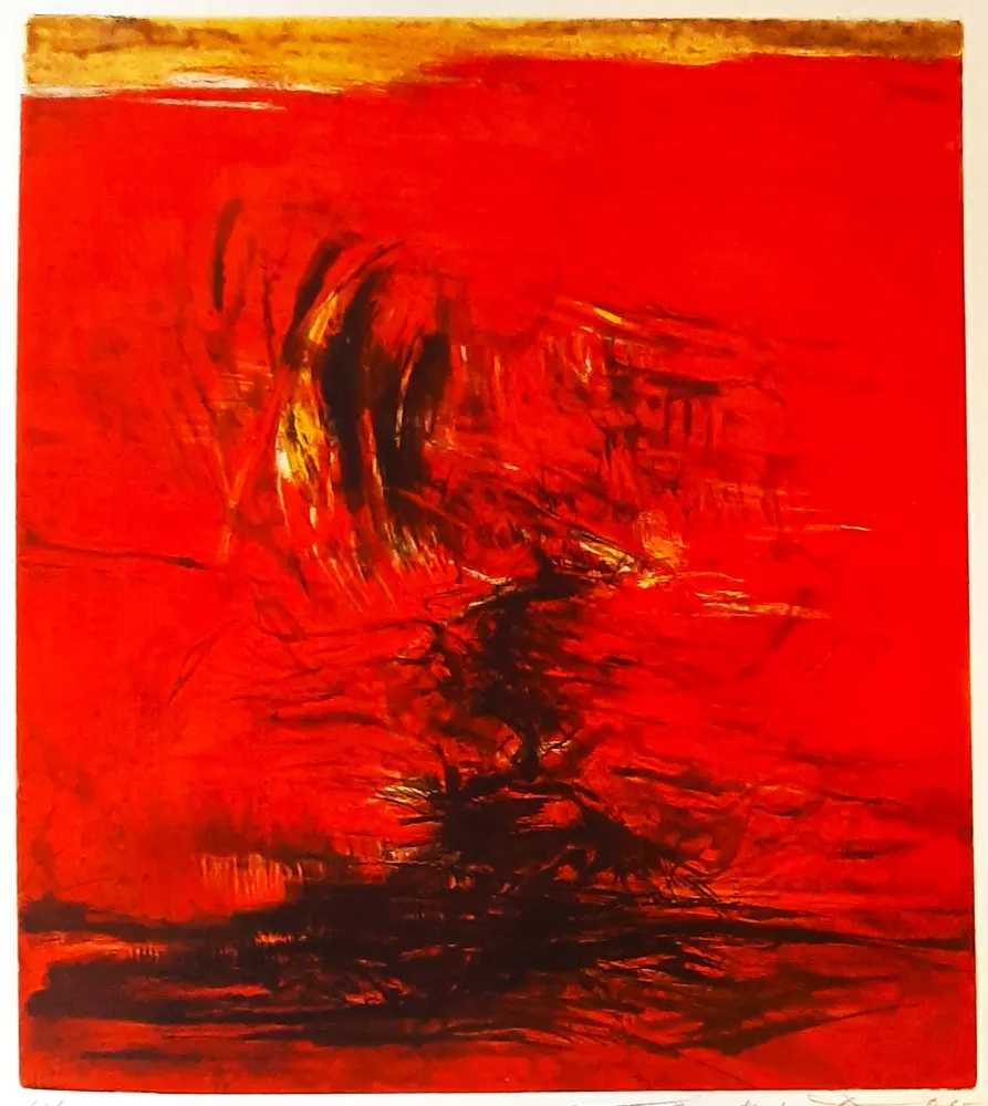 Офорт И Аквитанта Zao - Untitled