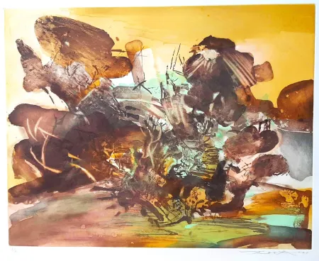 Офорт И Аквитанта Zao - Untitled