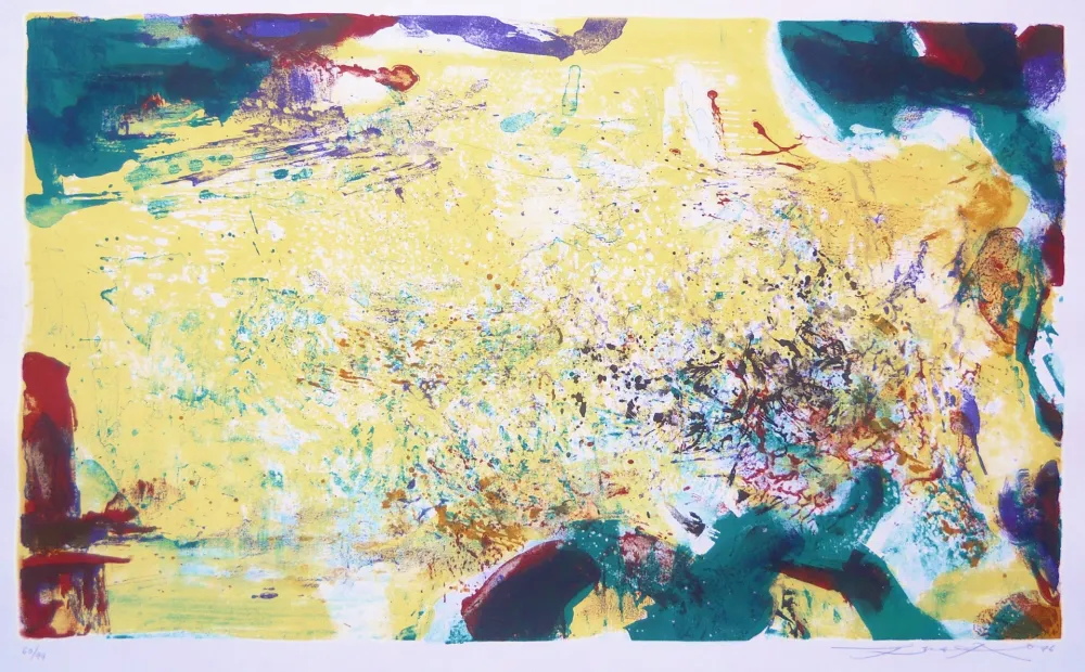 Литография Zao - Untitled