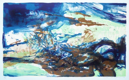 Литография Zao - Untitled