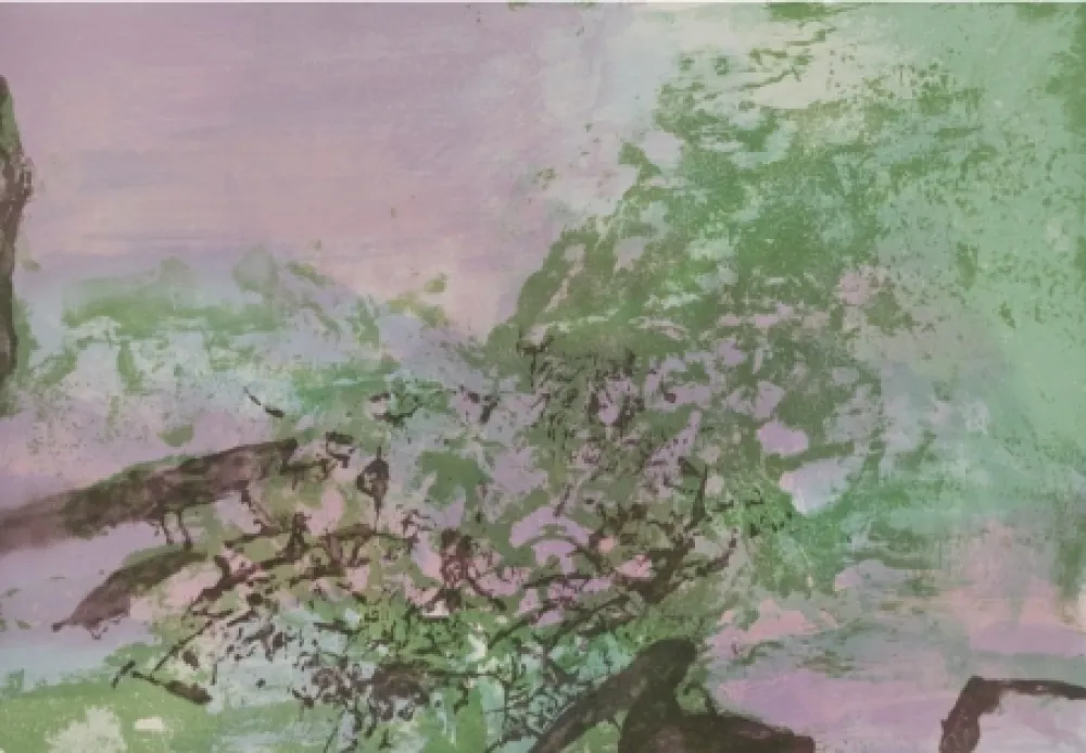 Литография Zao - Untitled