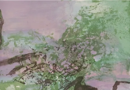 Литография Zao - Untitled