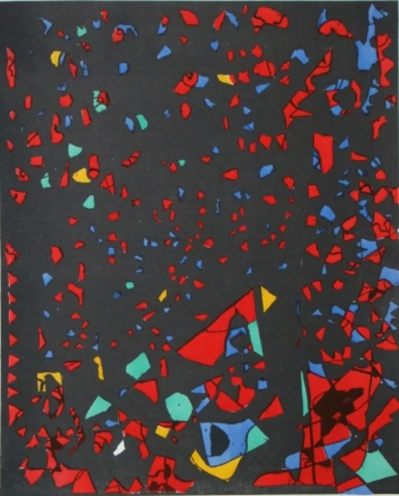 Трафарет Zeid - Témoignages pour l'art abstrait