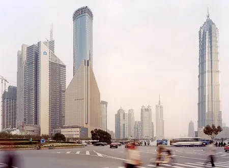 Mezzotint Zielske - Pudong VII, Shanghai